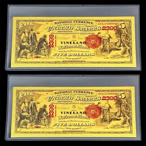 Lot 1875 5 bill - lot,