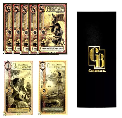 Lot florida goldback - lot, 7