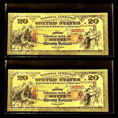 Lot 1875 bill - 1875, 24k