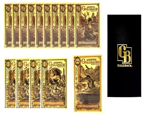 Lot arizona goldback 1 - lot, x