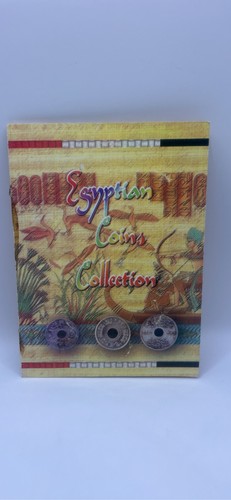 Egyptian coin holder book - egyptian,