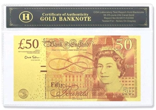 50p fifty pence 50 gold - fifty, £50