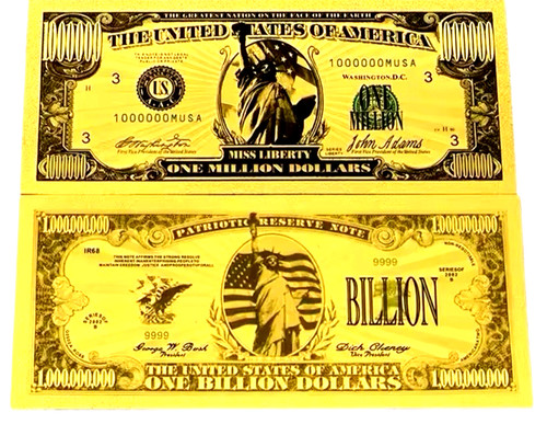 Million billion dollar - dollar, set