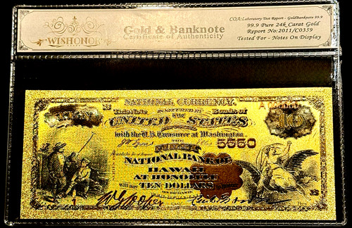 1896 bill s silver - $10,
