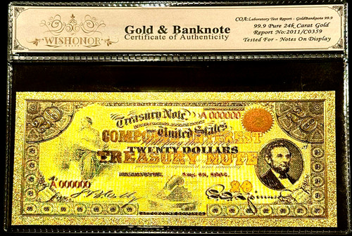 1863 bill united states - $20,