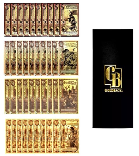 Lot goldback fl ok az - x, 1/2