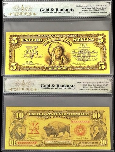24k gold 1901 - &, 1899