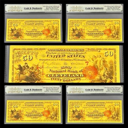 Lot 1875 bill us - x, $50